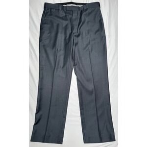 NWT Perry Ellis Portfolio Travel-Luxe Mens Dress Pants Charcoal Gray Size 36x32